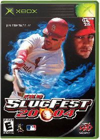 MLB Slugfest 2004 Xbox US box art